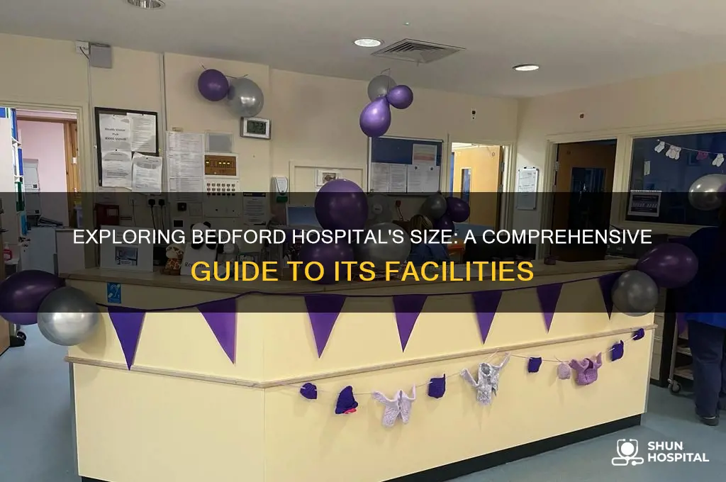 how big is bedford hospital