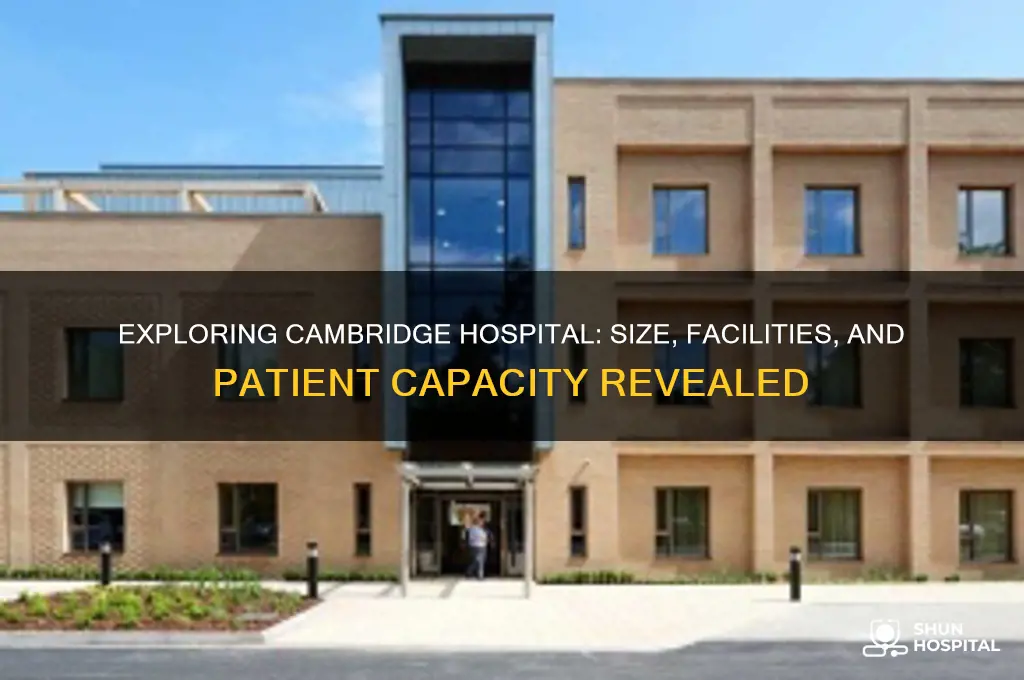 how big is cambridge hospital