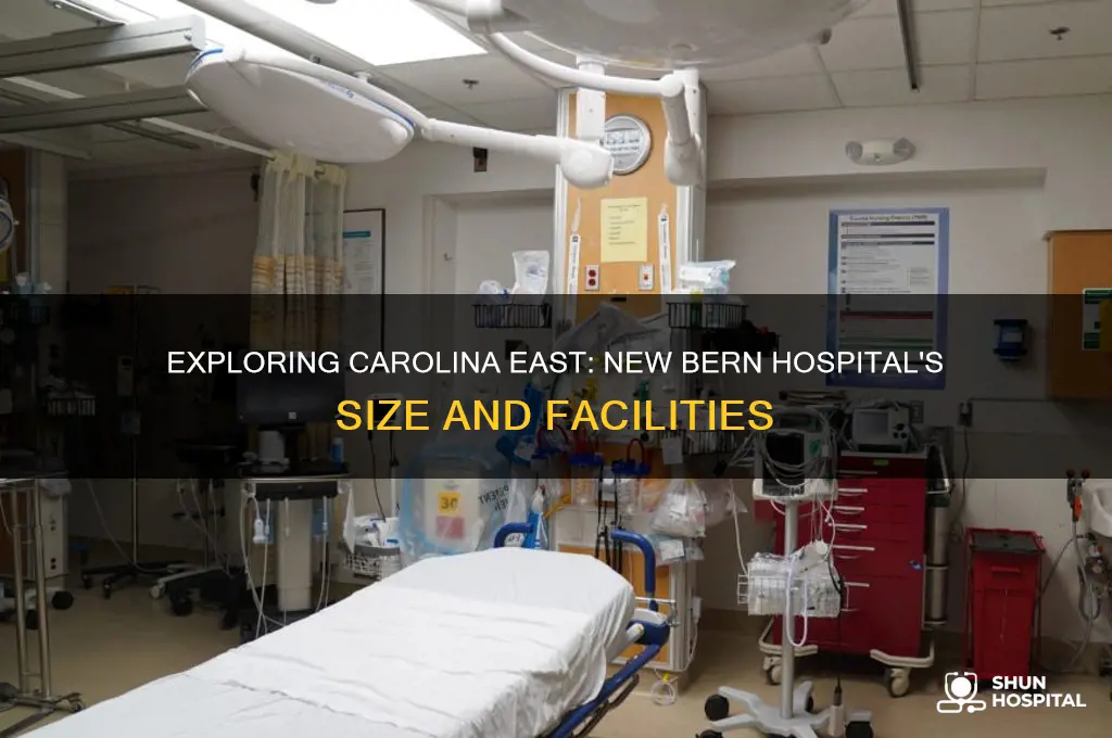 how big is carolina east in new bern hospital