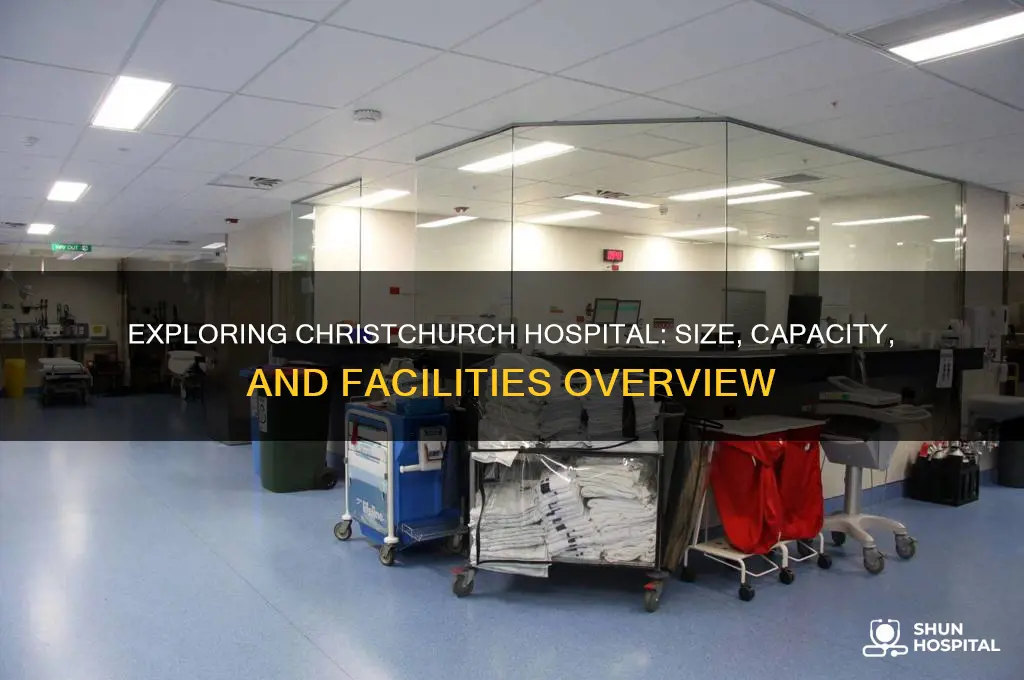 how big is christchurch hospital