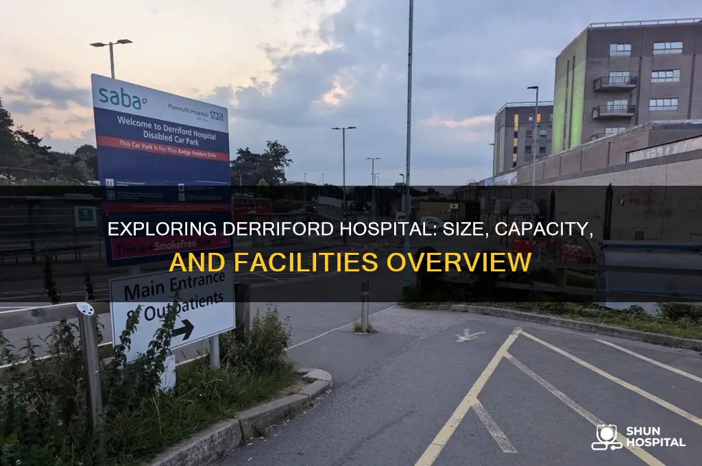 how big is derriford hospital