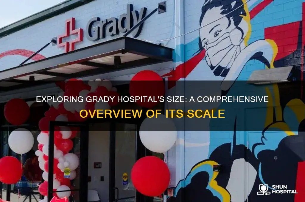 how big is grady hospital
