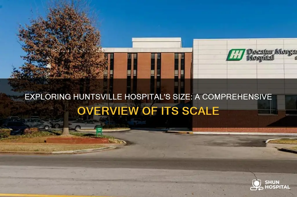 how big is huntsville hospital