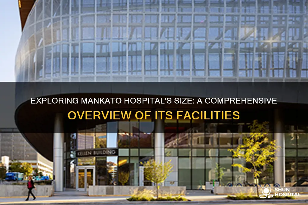 how big is mankato hospital