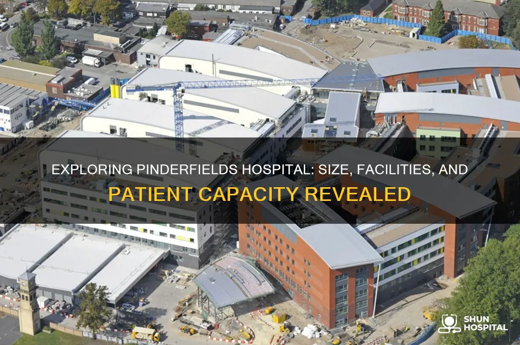 how big is pinderfields hospital