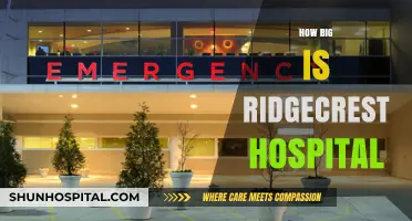 Exploring Ridgecrest Hospital: Size, Facilities, and Patient Capacity Revealed
