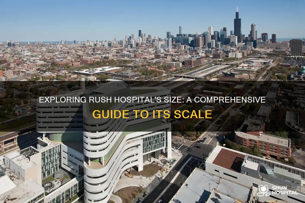 how big is rush hospital