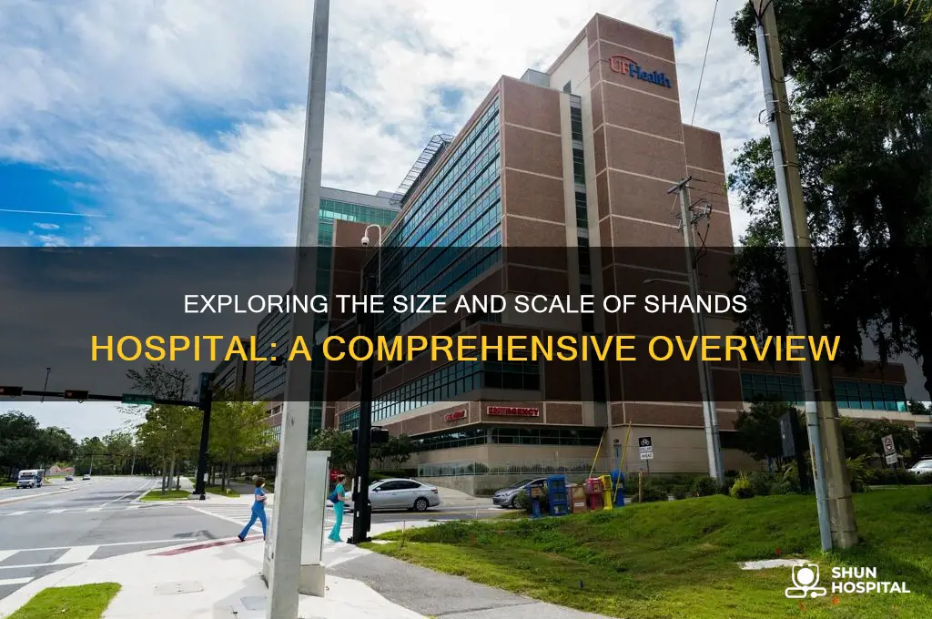 how big is shands hospital