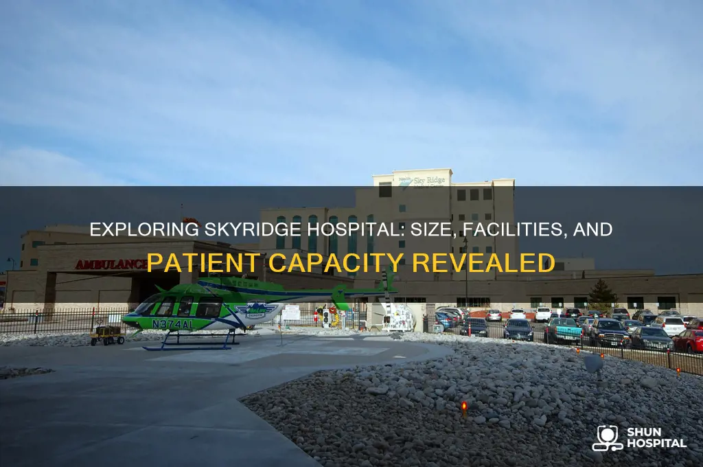 how big is skyridge hospital