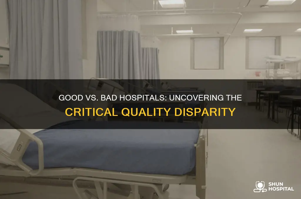 how big is the difference between good and bad hospitals