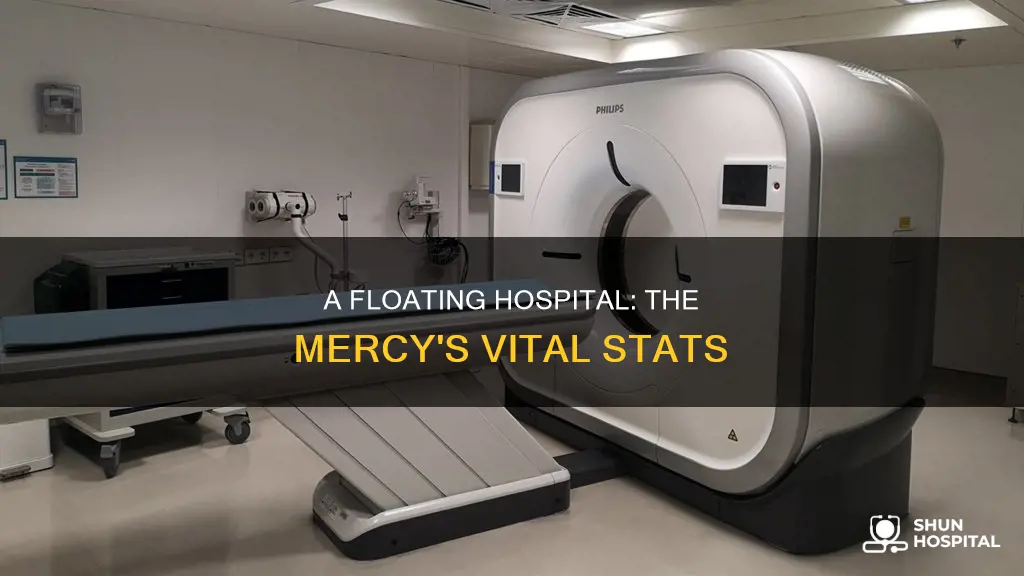 how big is the hospital ship mercy