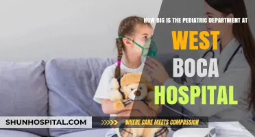 Exploring West Boca Hospital's Pediatric Department Size and Capabilities