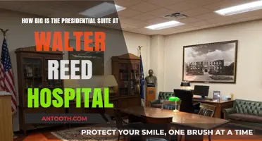 Exploring the Spacious Presidential Suite at Walter Reed Hospital