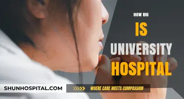 Exploring the Size and Scale of University Hospital: A Comprehensive Overview