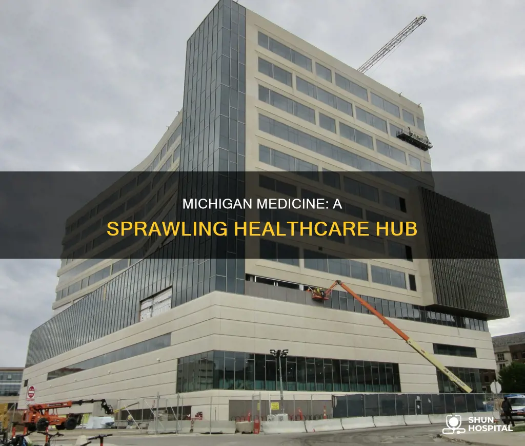 how big is university of michigan hospital