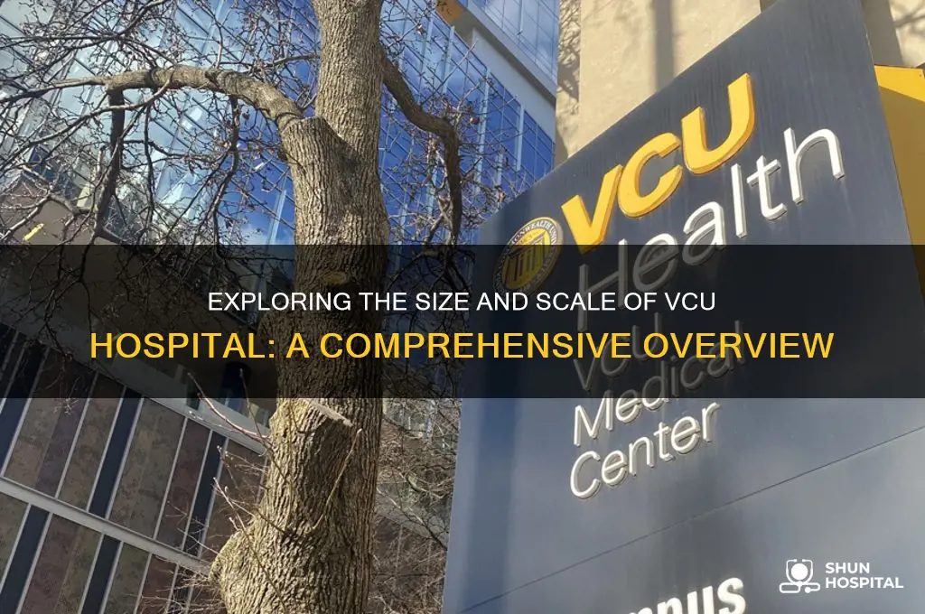 how big is vcu hospital