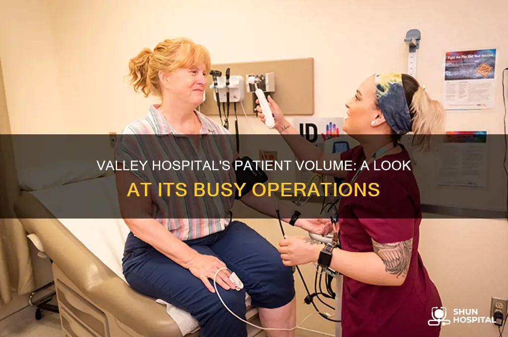 how busy is valley hospital
