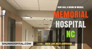 Finding Your Way: Locating a Room at Iredell Memorial Hospital, NC