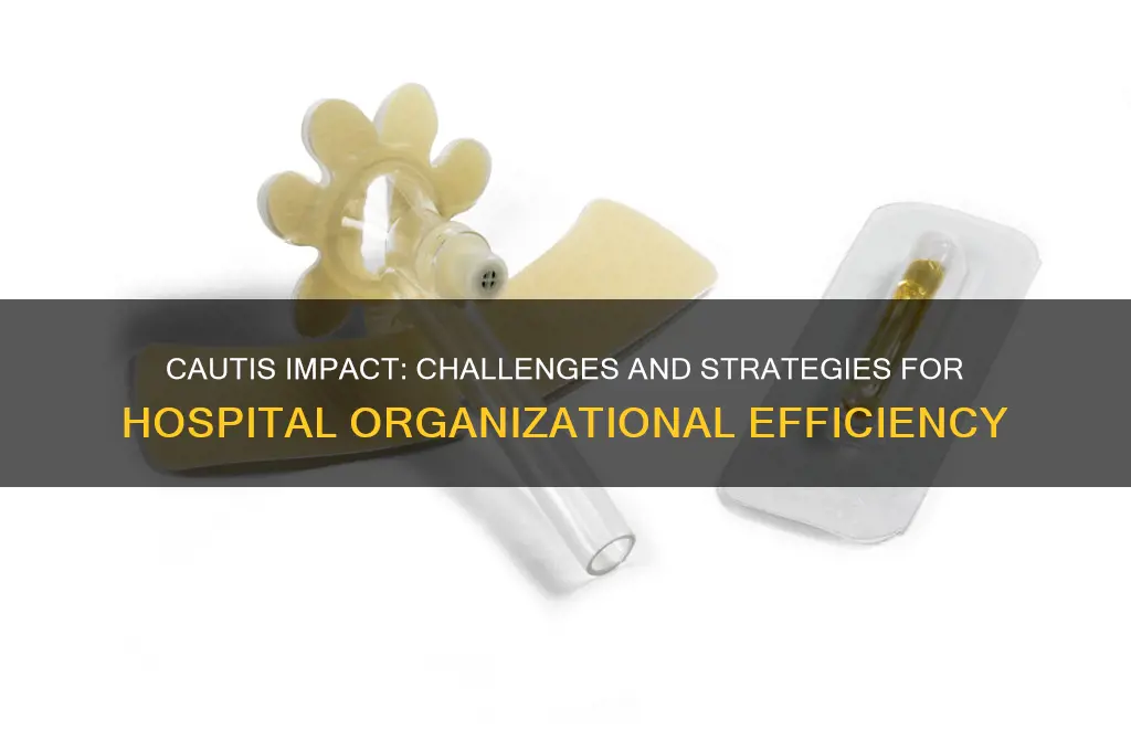 how cautis affect hospital organizations