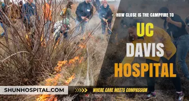 Campfire Proximity to UC Davis Hospital: Distance and Safety Insights