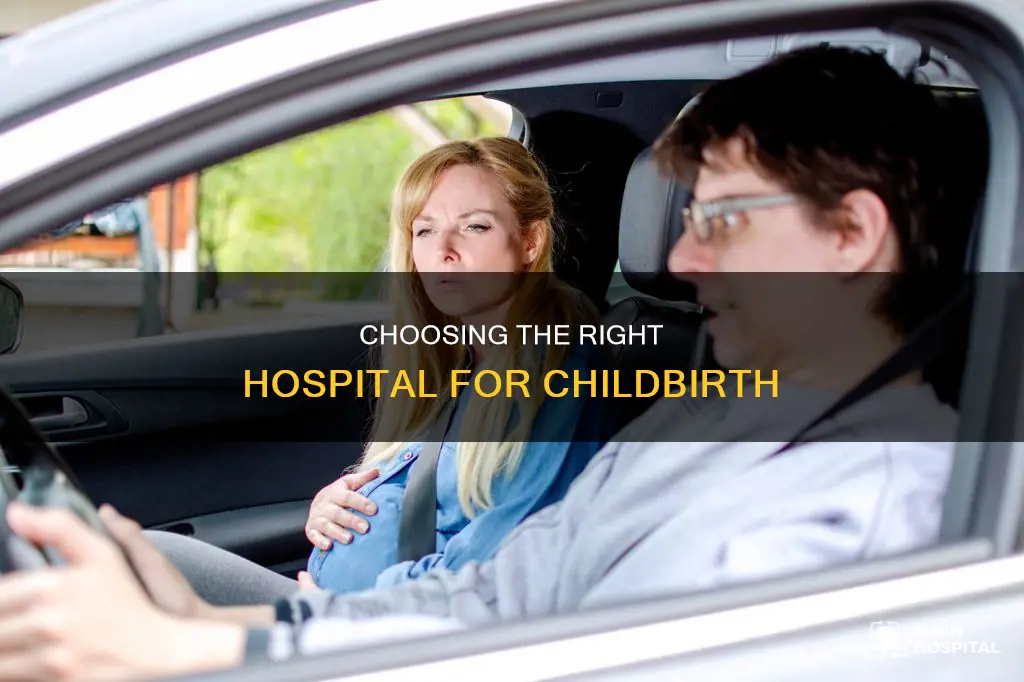 how close should hospital be for delivery