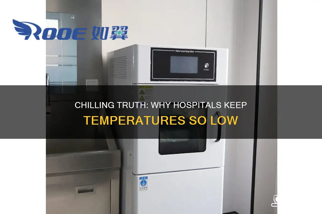 how cold are hospitals