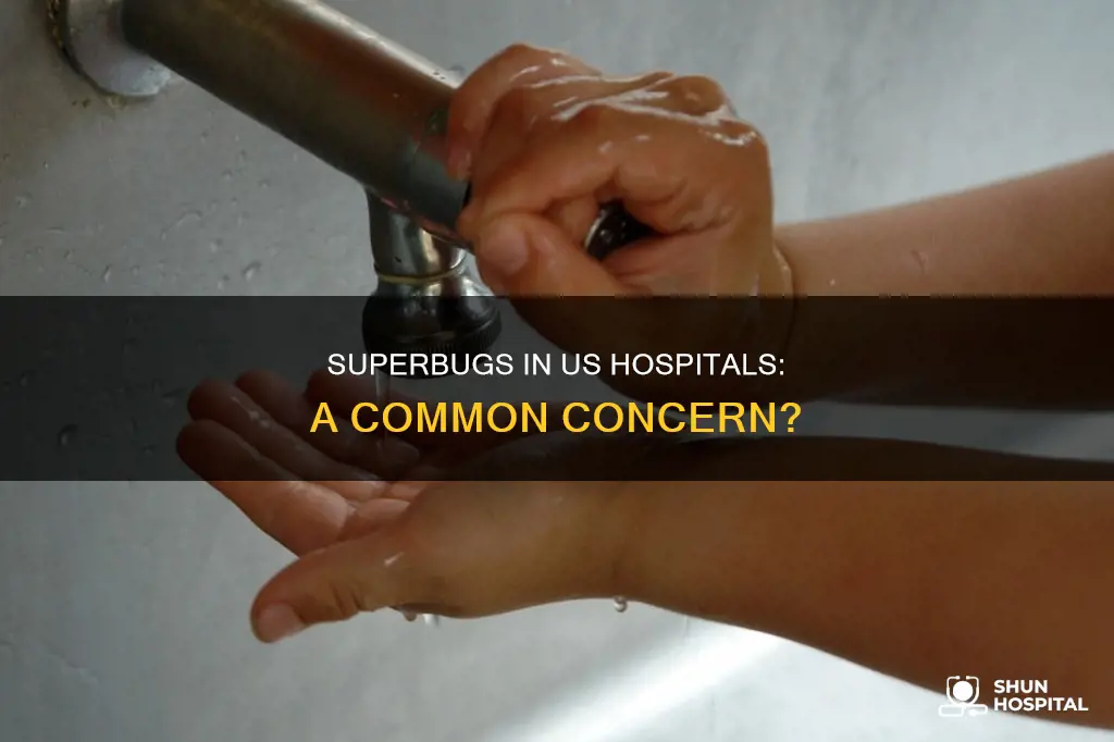 how common are superbugs in us hospitals