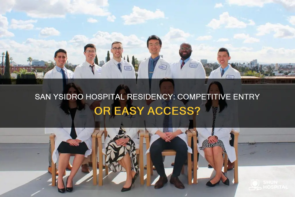 how competitive is san ysidro hospital residency
