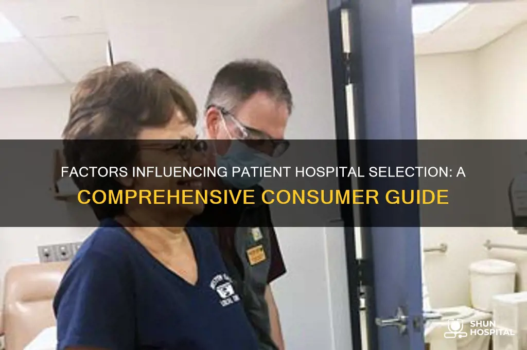how consumers choose hospitals