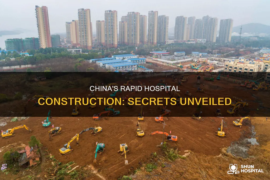 how did china build hospitals so fast