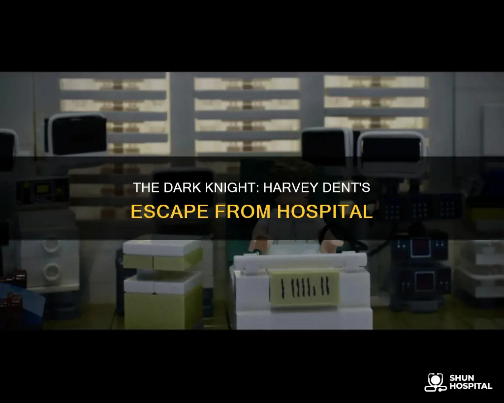 how did harvey dent escape the hospital