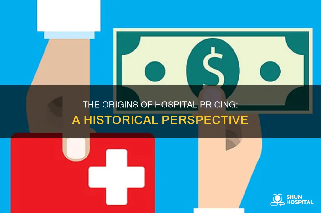 how did hospital pricing start