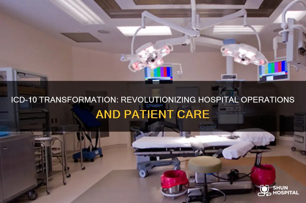 how did icd 10 change the way hospitals run