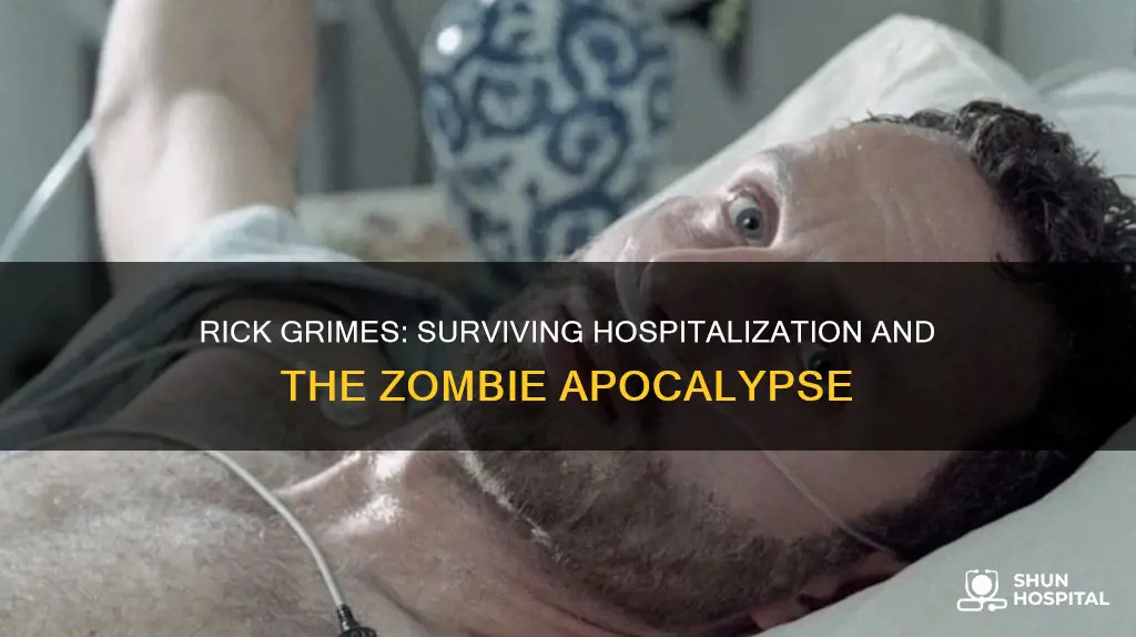 how did rick grimes survive in hospital