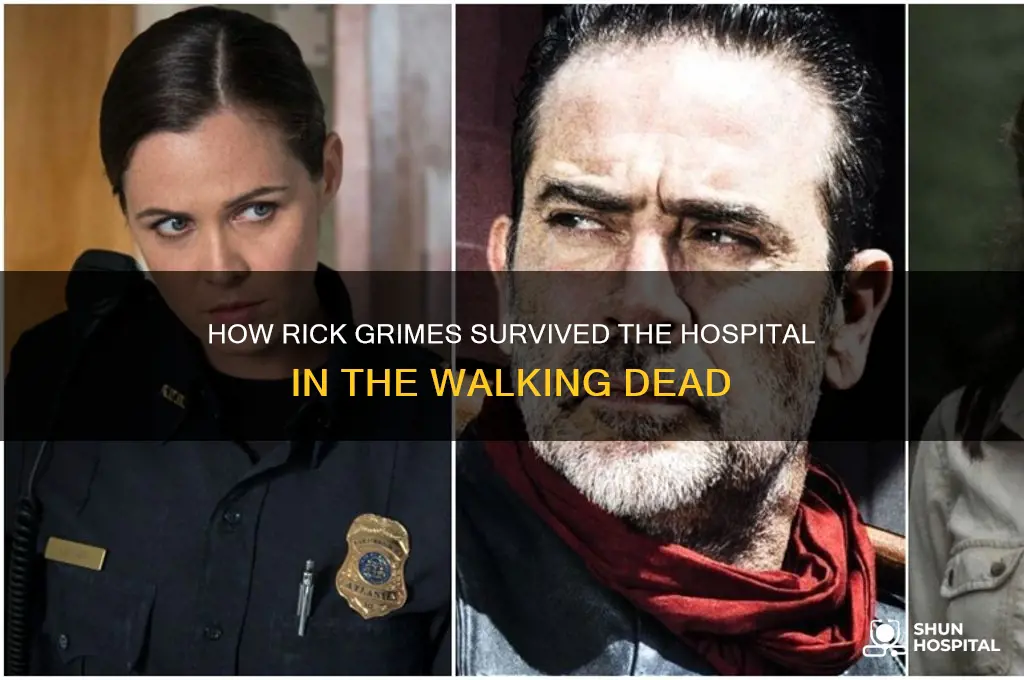 how did rick survive in the hospital walking dead