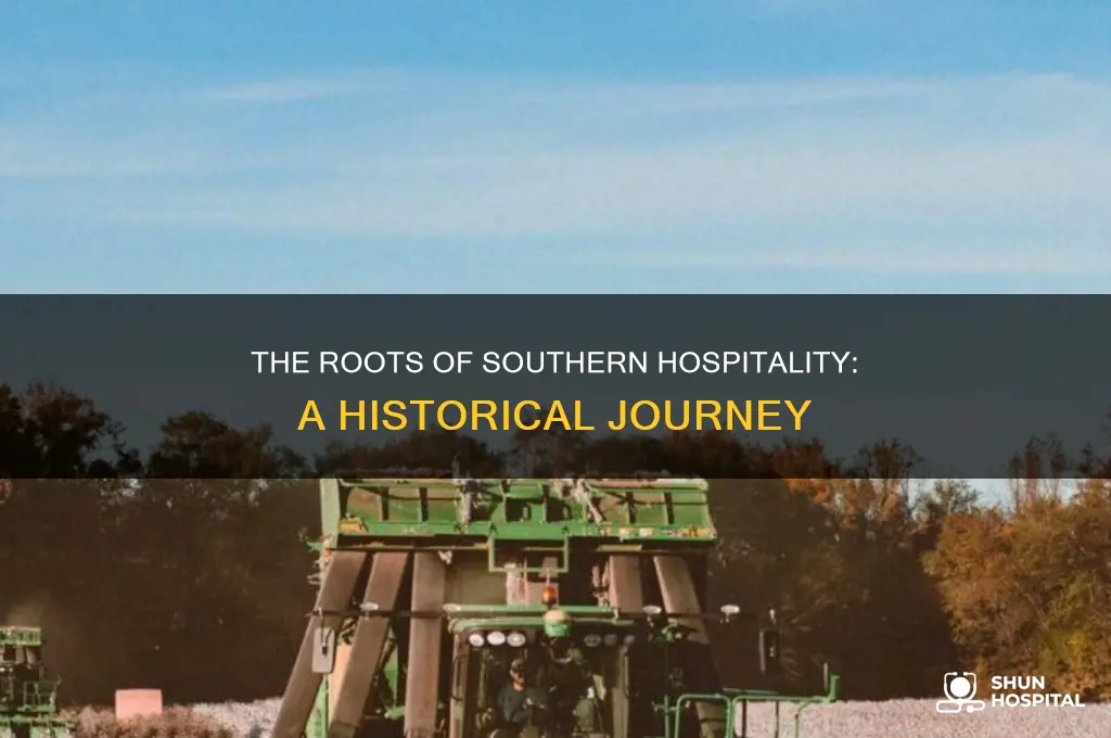 how did southern hospitality originate