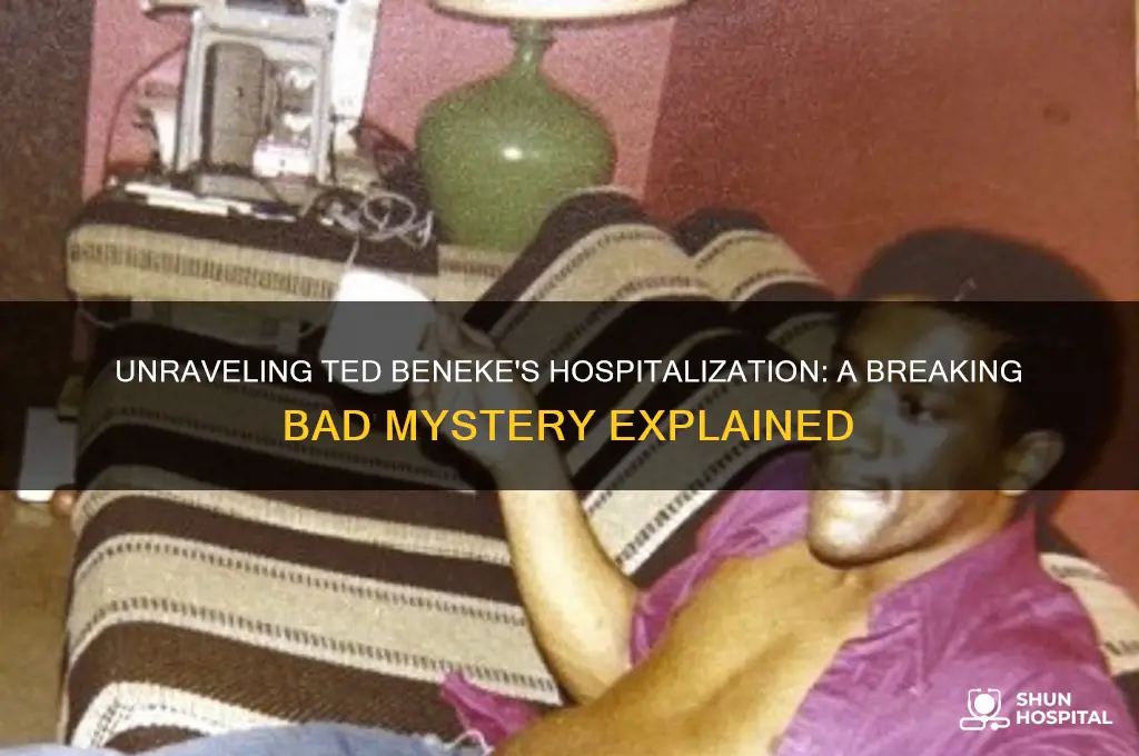 how did ted beneke end up in the hospital