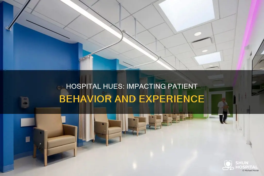 how do colors impact behavior in hospitals