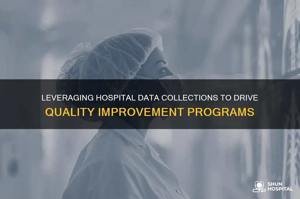 how do hospital data collections assist with quality improvement program