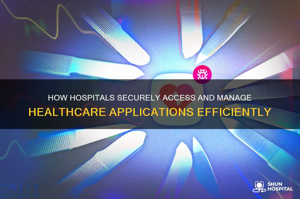how do hospitals access applications