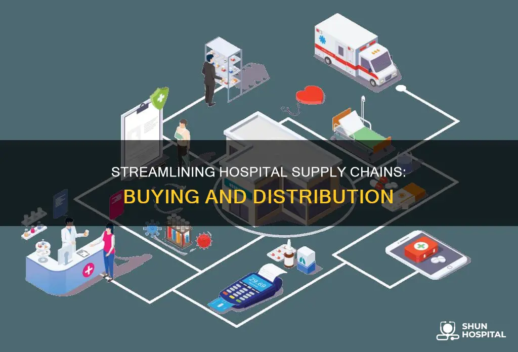 how do hospitals buy and distribute supplies