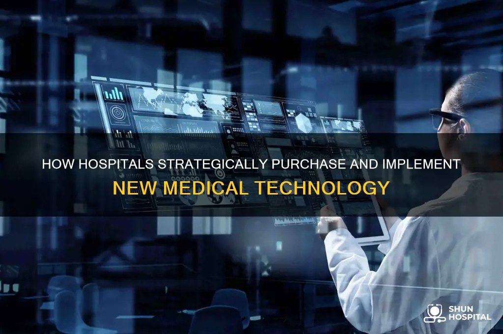 how do hospitals buy technology