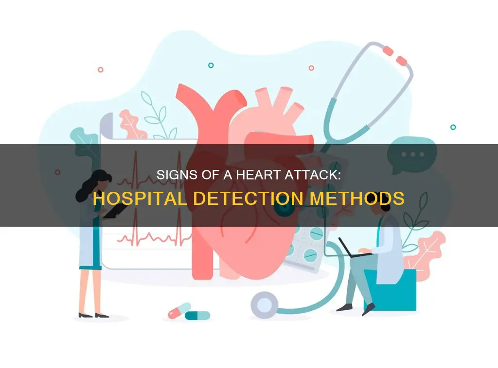 how do hospitals check for heart attack