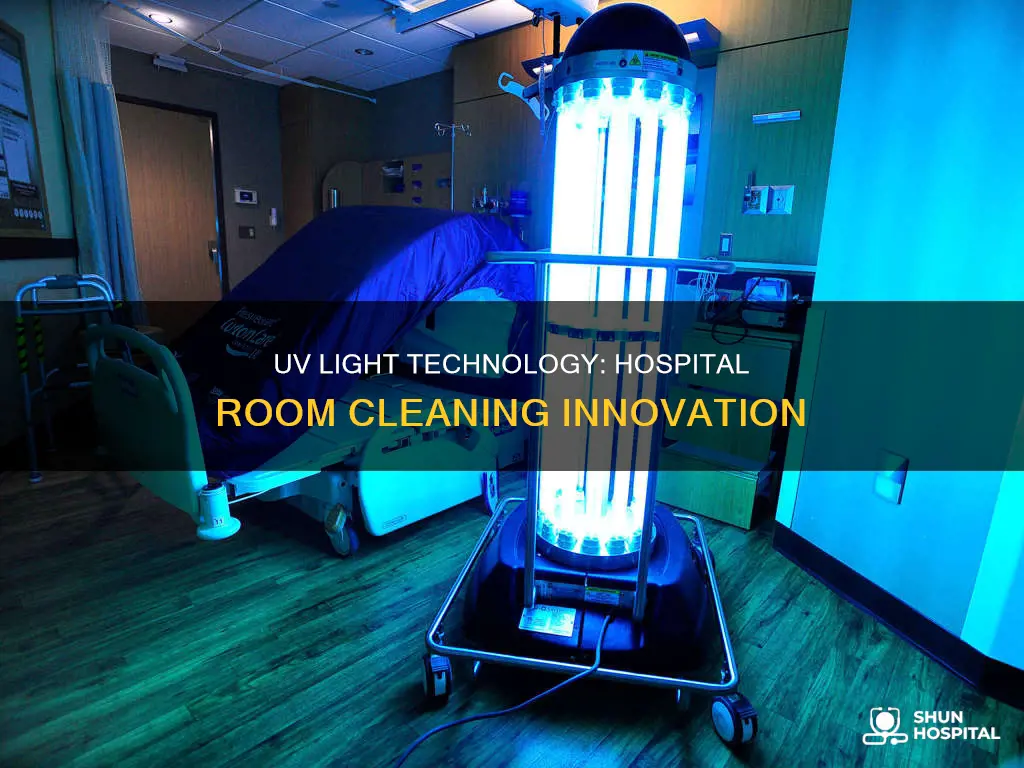 how do hospitals clean rooms with lights