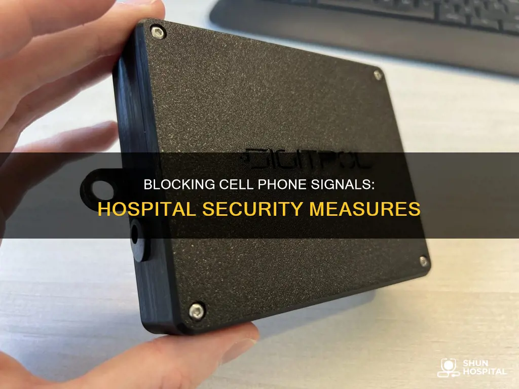 how do hospitals cut cell phone signals