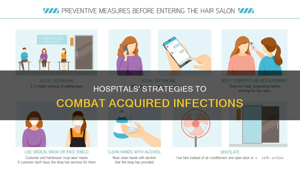 how do hospitals deal with aquired infections