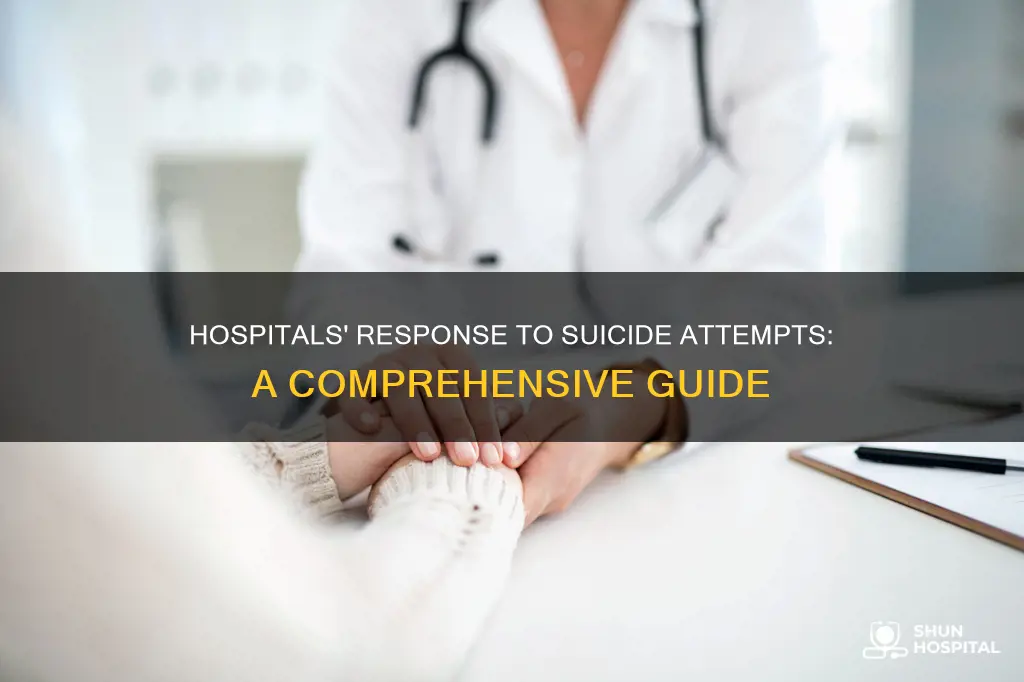 how do hospitals deal with suicide attempts