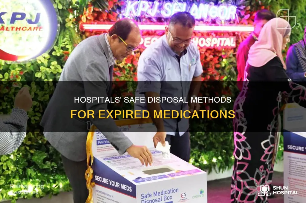 how do hospitals despose of outdayed medications