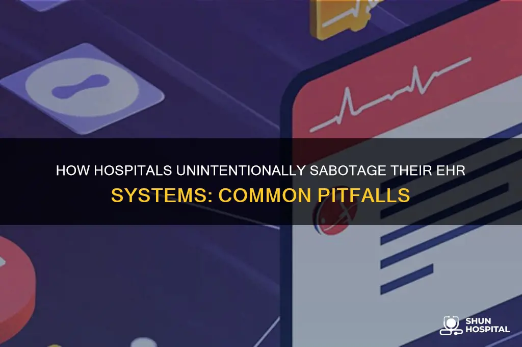 how do hospitals destroy ehr