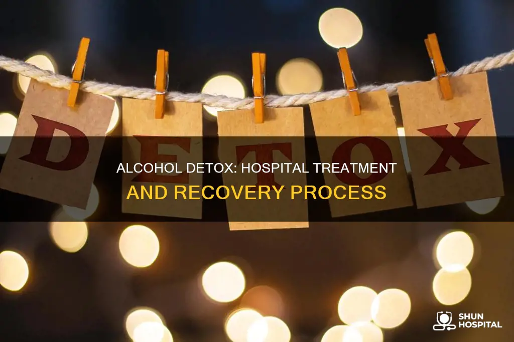 how do hospitals detox you from alcohol